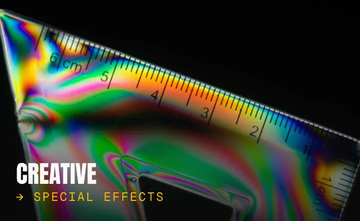 Creative filter effect scene